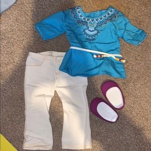 American Girl Doll Saige’s Tunic Outifit